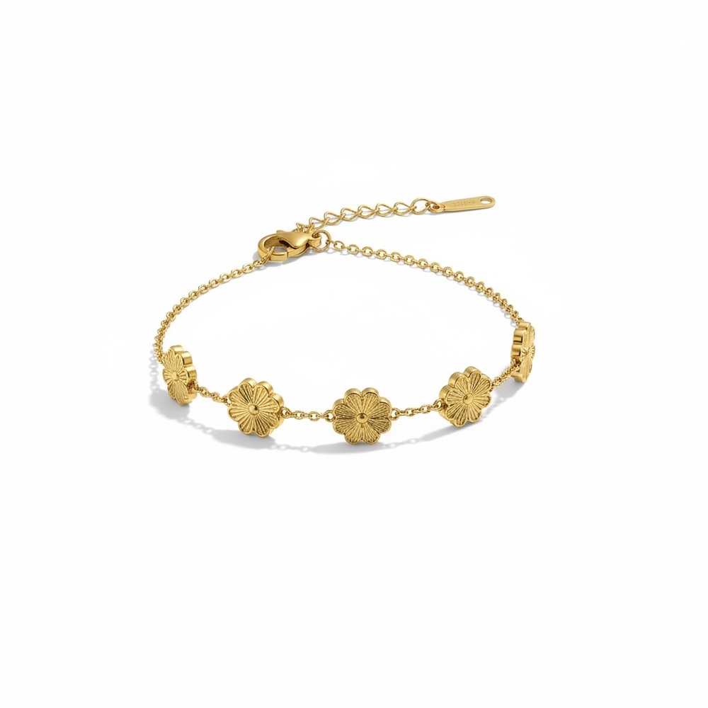 5 Charm Clover Bracelet